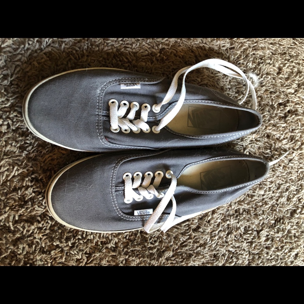 Gray Vans